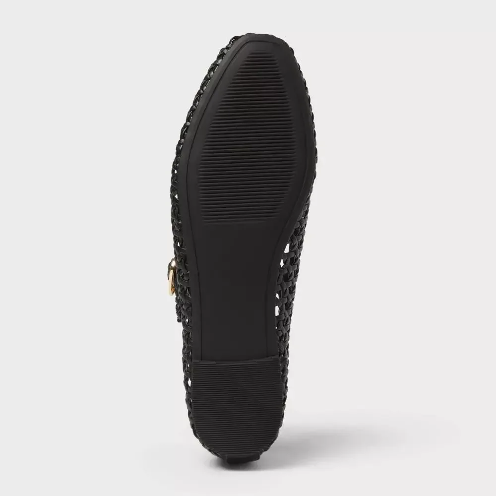 Women's Royce Mary Jane Shoes - Universal Thread - Matte Black
